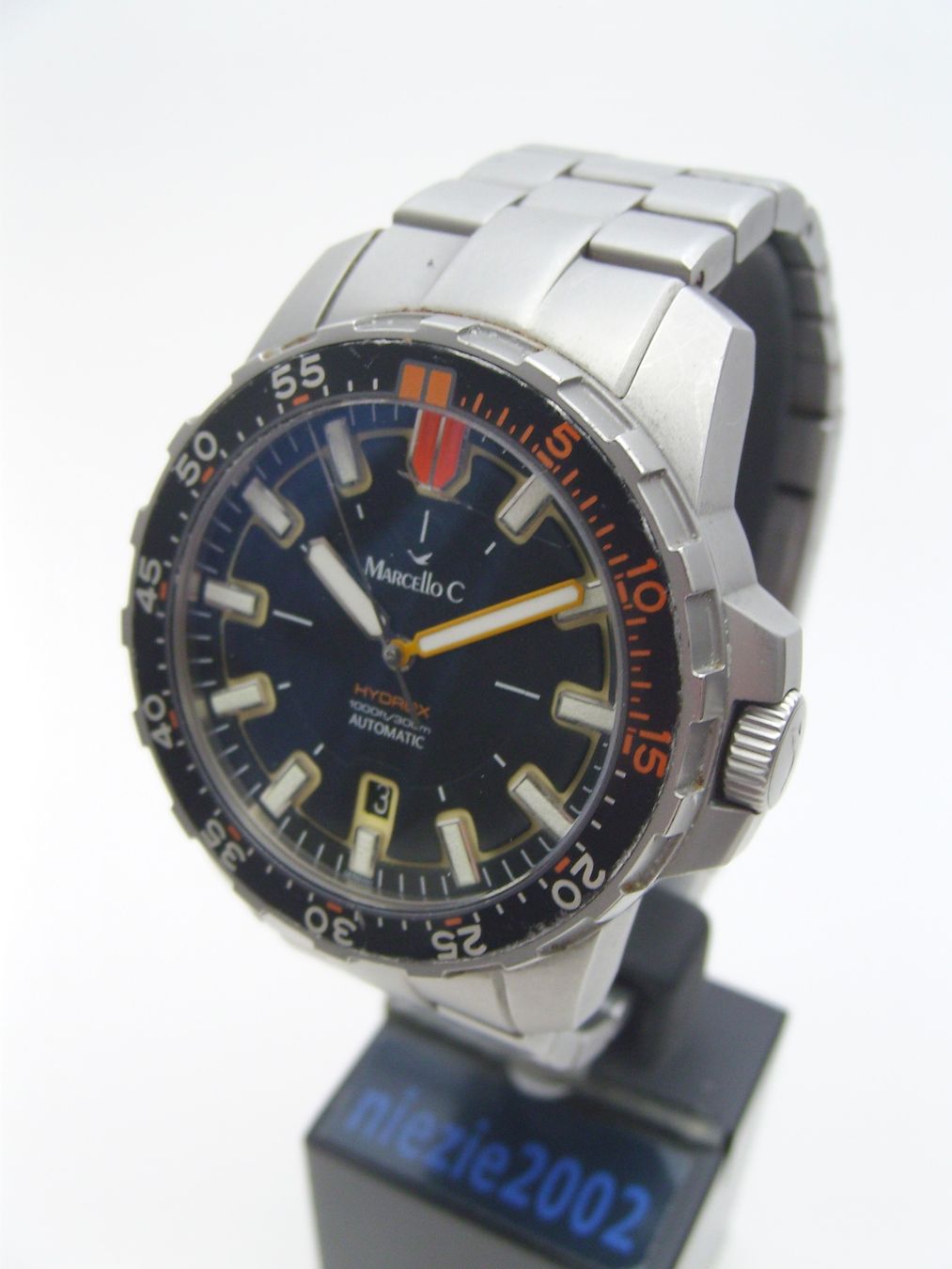 Orologi: Marcello C. Hydrox Automatik Taucheruhr mit original Box – Usato da Mels venduto da niezie2002 1
