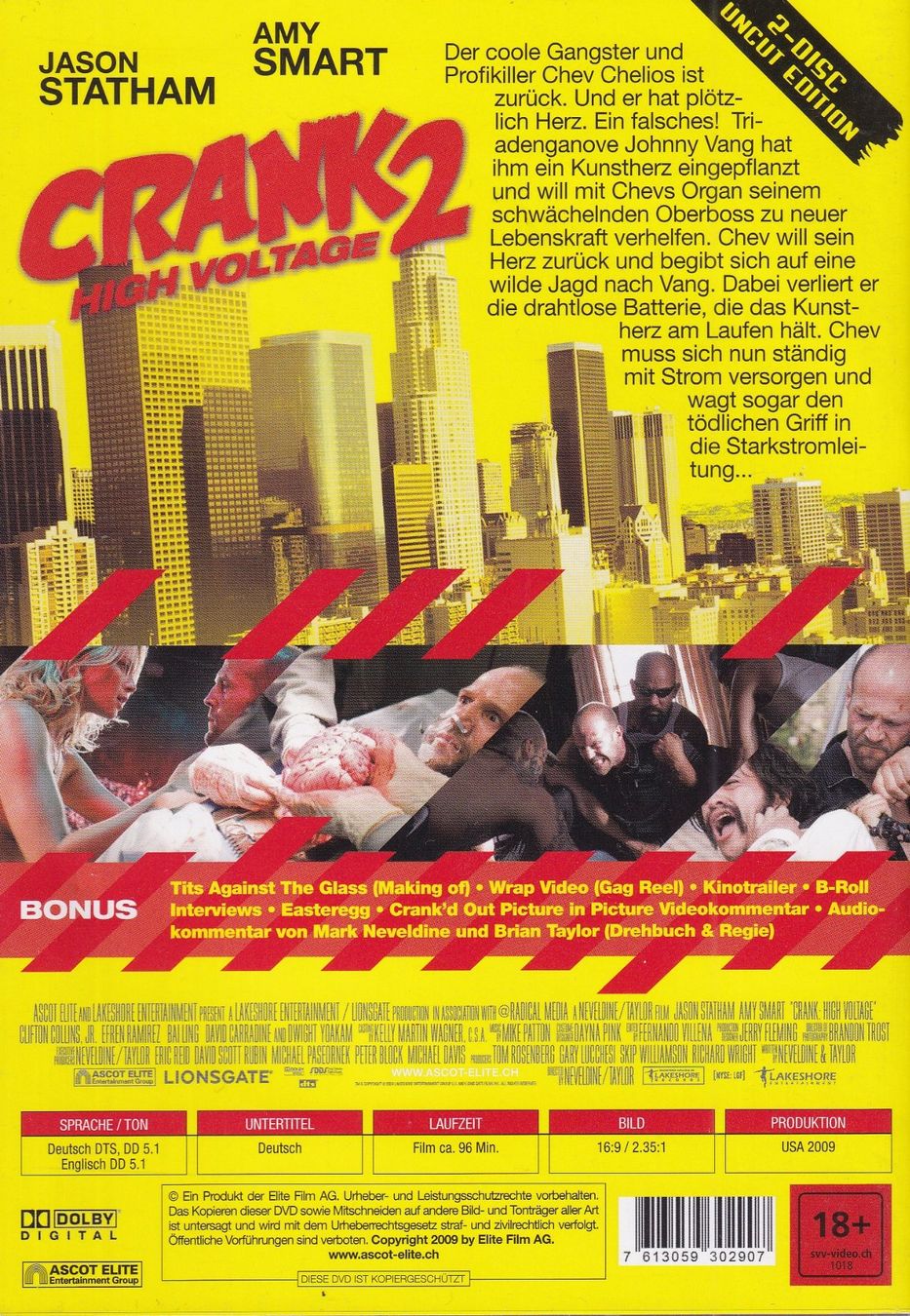 Tutti i DVDs: DVD ab Fr. 1.--, Crank 2 - High Voltage – Usato da Lausen venduto da Mondeo10628 1