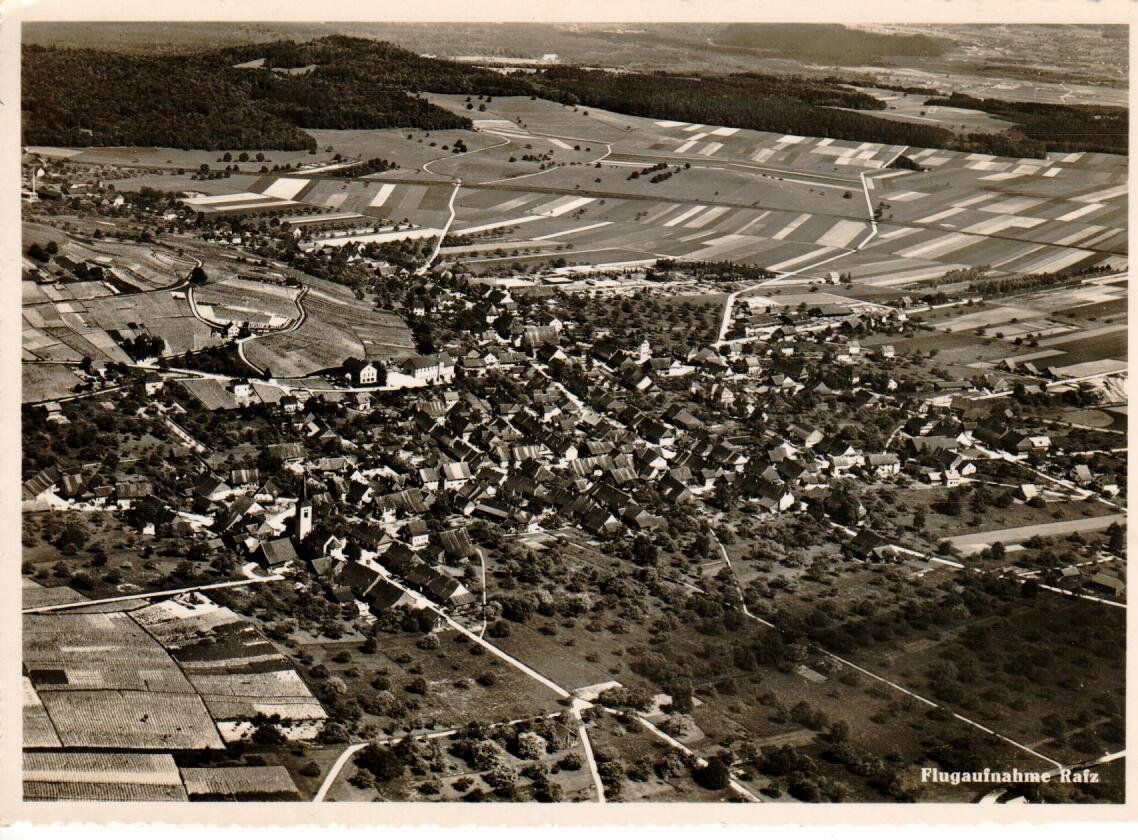 Cartoline postali: Flugaufnahme Rafz – Usato da Wolhusen venduto da Curver9