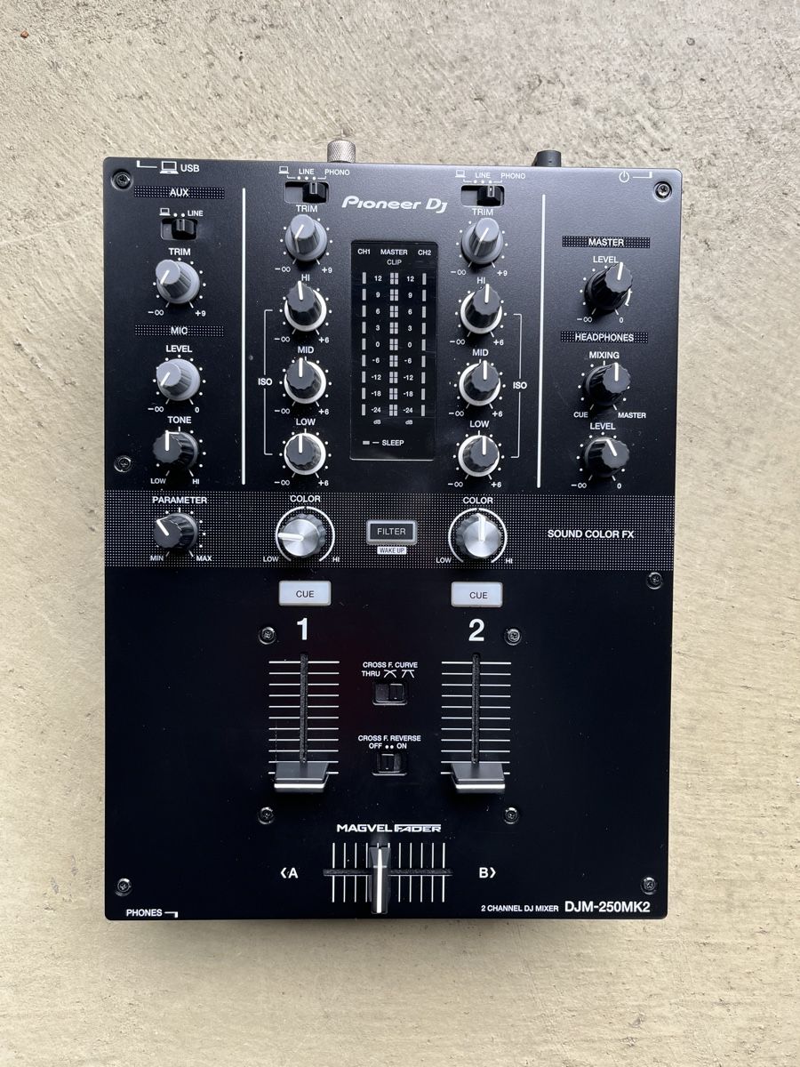 Pioneer Console di mixaggio: Pioneer DJM-250MK2 Mixer – Nuovo (secondo la descrizione) da Basel venduto da jeremy.leuppi