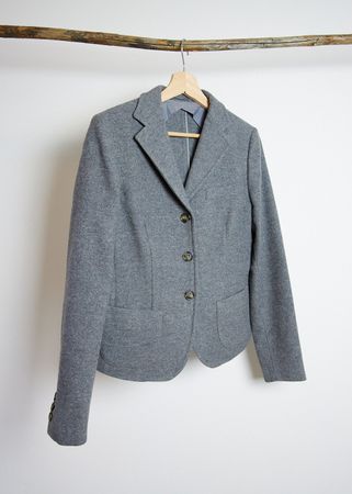 Max Mara Weekend Blazer, Grau, Größe 38, sehr guter Zustand