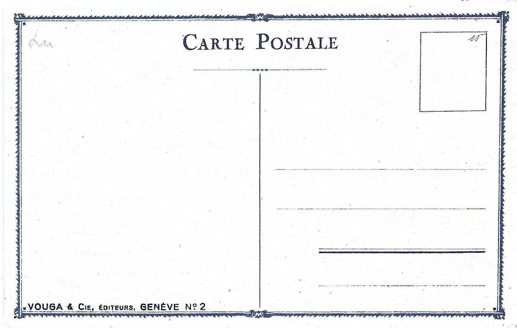 Cartoline postali: 5 Künstler-Postkarten  von  Genf – Usato da Bütschwil venduto da Jackson1A 3