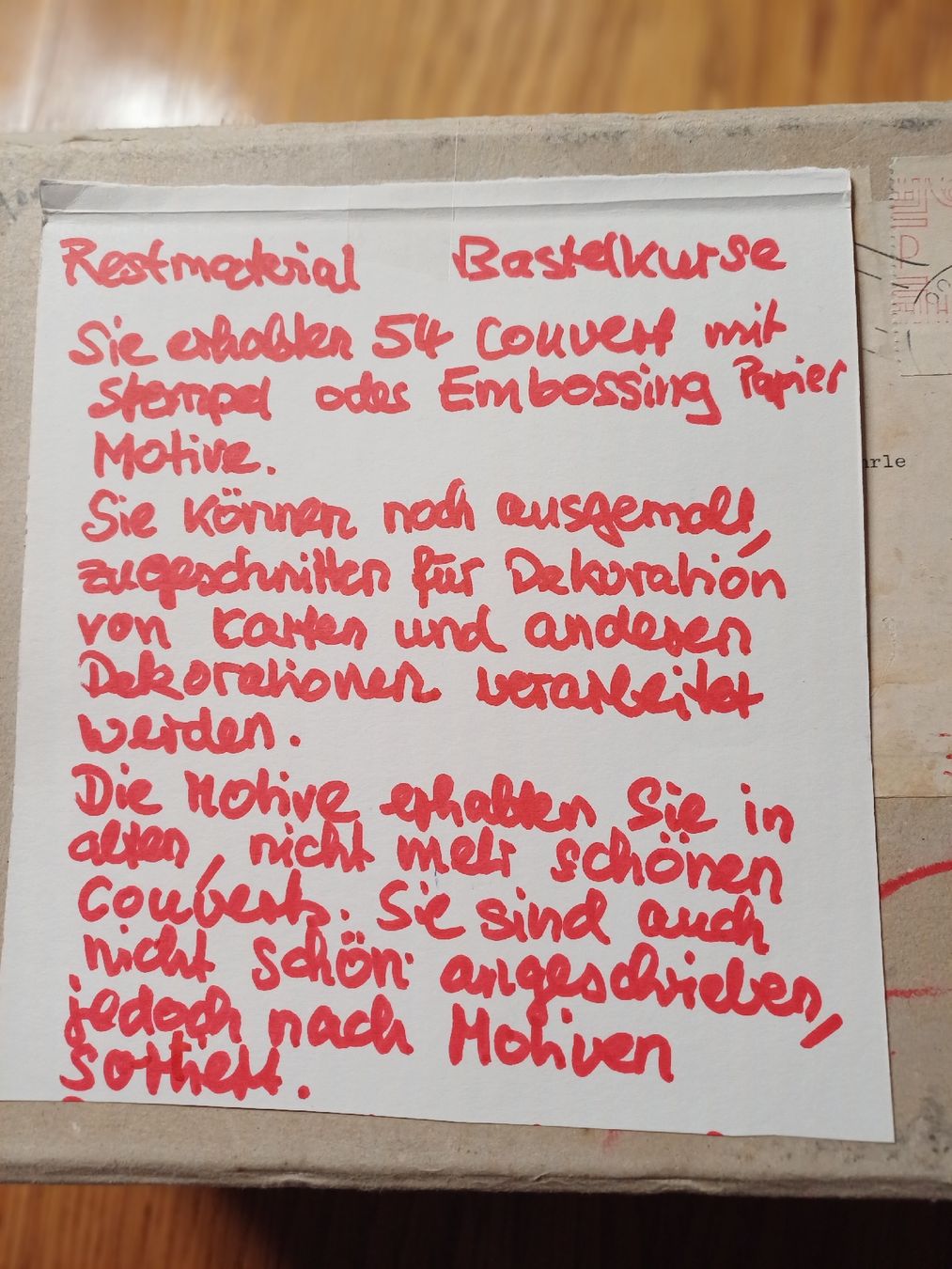 Timbri: Restmaterial Stempel Papier Motive – Usato da Gächliwil venduto da lesidees 9