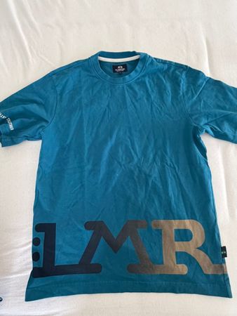 T-shirt La Martina bleu turquoise, taille L - comme neuf