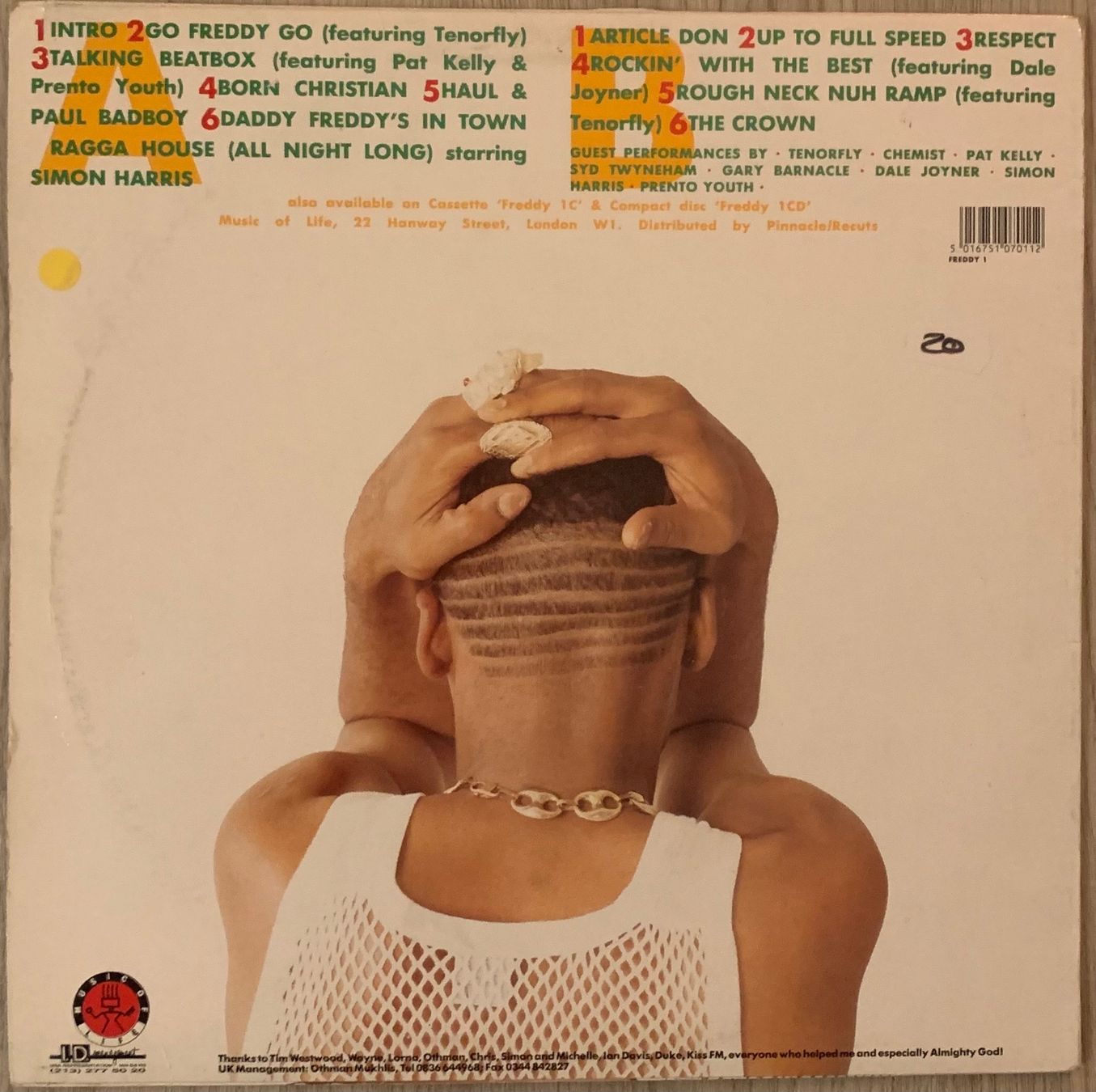 Dischi in vinile: DADDY FREDDY - Stress Lp 1991 – Usato da Mühlethal venduto da superfast78 1