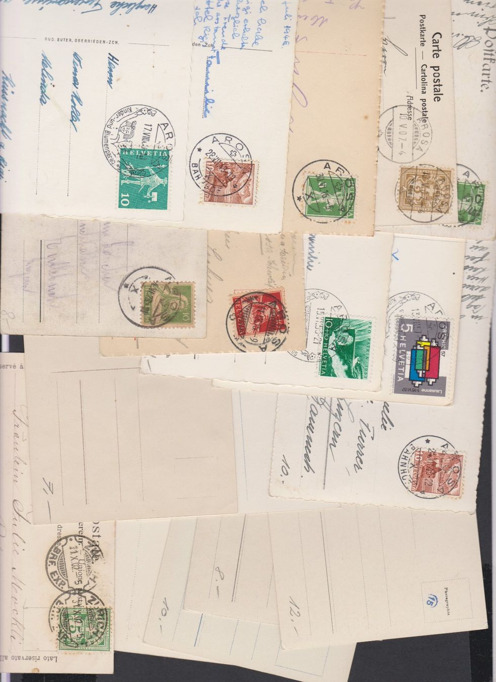 Cartoline postali: Arosa   -   17 alte Ansichtskarten – Usato da Vitznau venduto da Ropaku 5