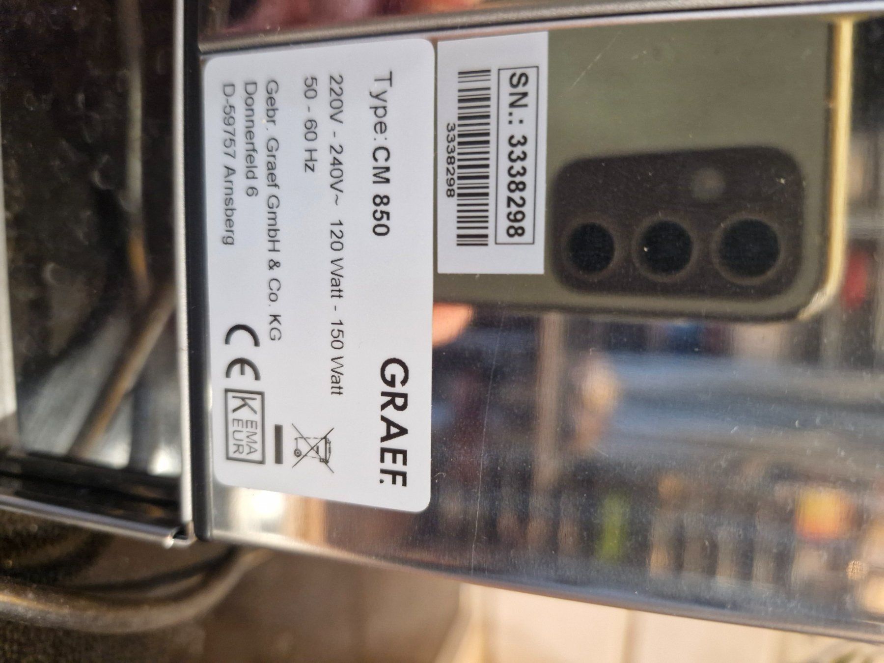 Graef Elettrodomestici da cucina: Graef Kaffeemühle – Usato da Gattikon venduto da mro75 1