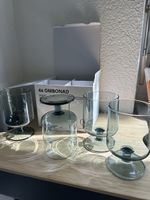 4x OMbonad Glass Grey 32cl Francis Cayouette design
