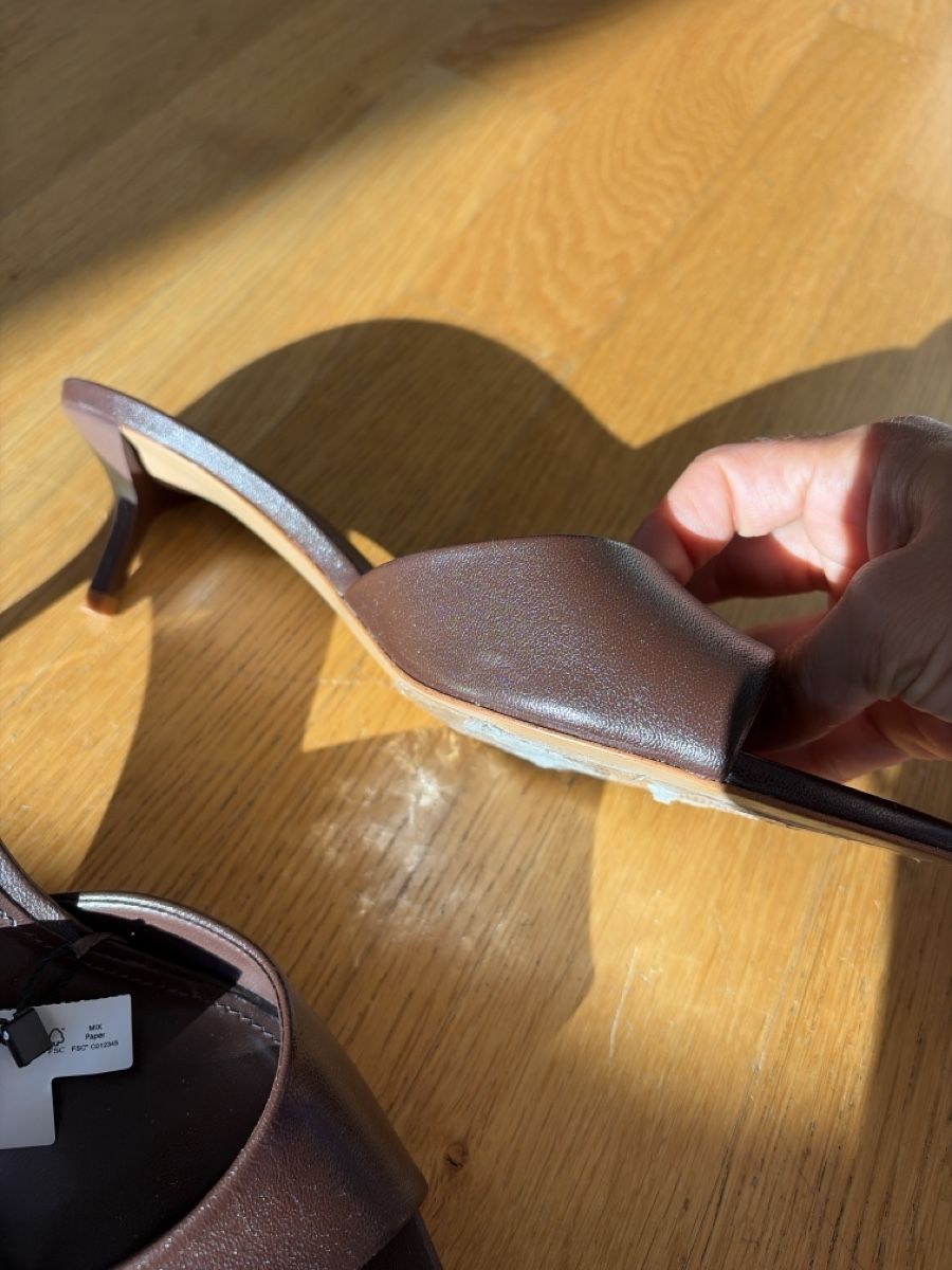 Mango Scarpe da donna: Mango Slingpumps braun mit Etikett Gr. 38 – Nuovo e nell'imballaggio originale da Zürich venduto da ufe_f5q5 1