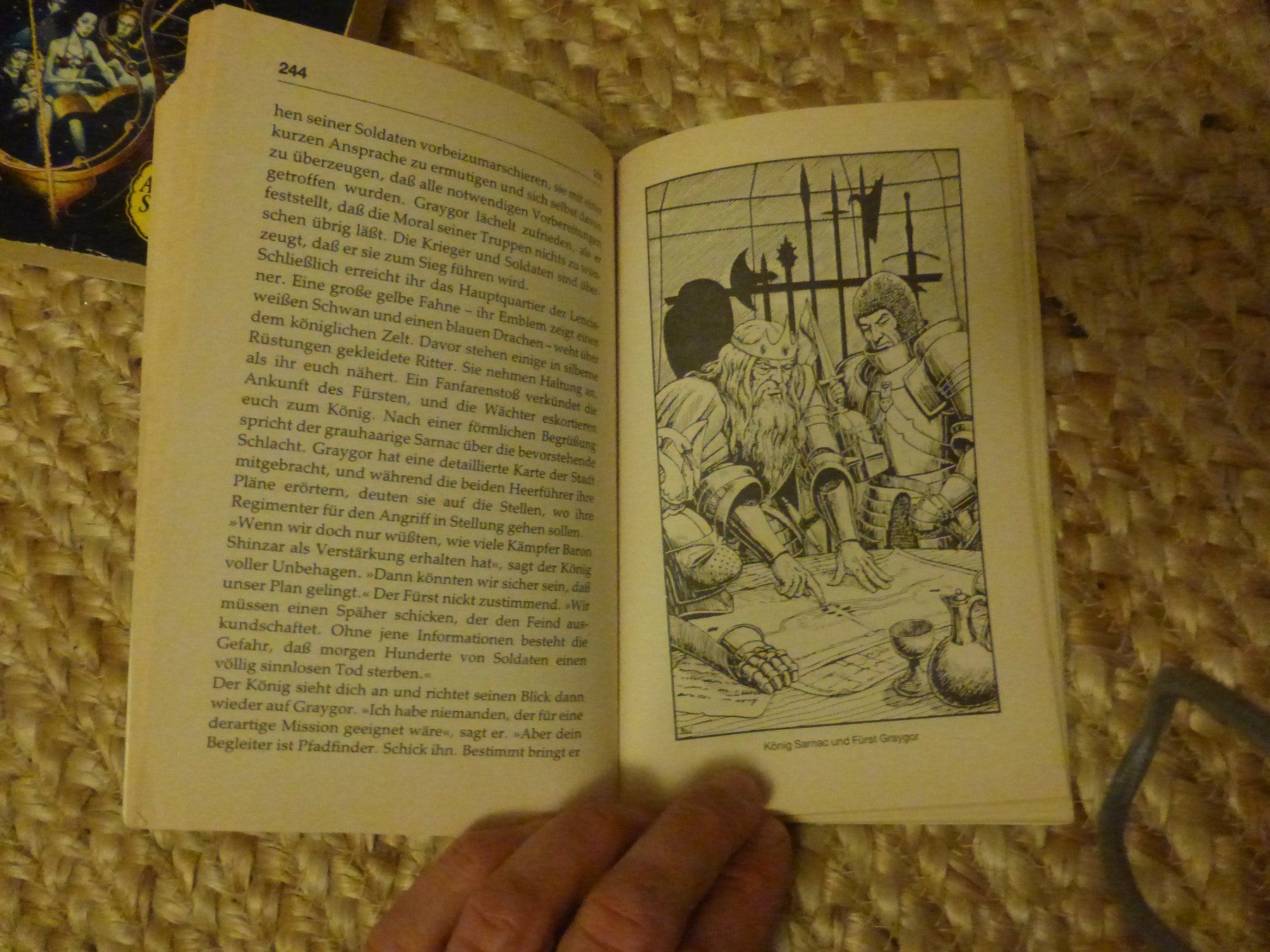 Libri: Einsamer Wolf Abenteuer Spielbuch Joe Dever – Usato da Zumikon venduto da psisound 8