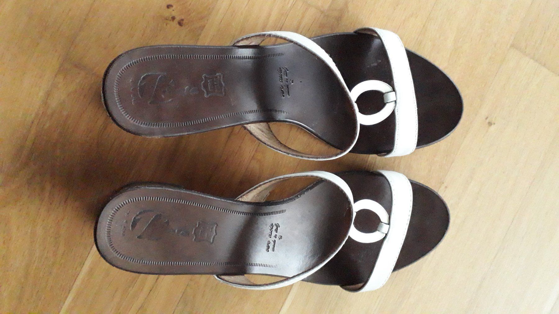 Scarpe da donna: Echtleder Sandaletten – Usato da Spiez venduto da Martebar 2