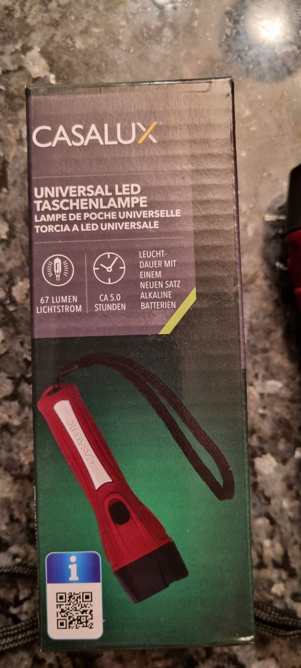 Lampade: LED Taschenlampe Casalux – Nuovo (secondo la descrizione) da egliswil venduto da Maggy6 1