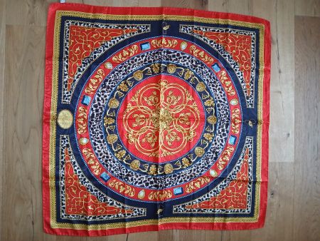 Foulard carré 100% seta by Basile