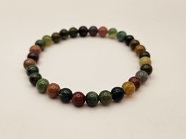 Fancy-Jasper-Armband Mehrfarbig Heilsteine/Edelsteine