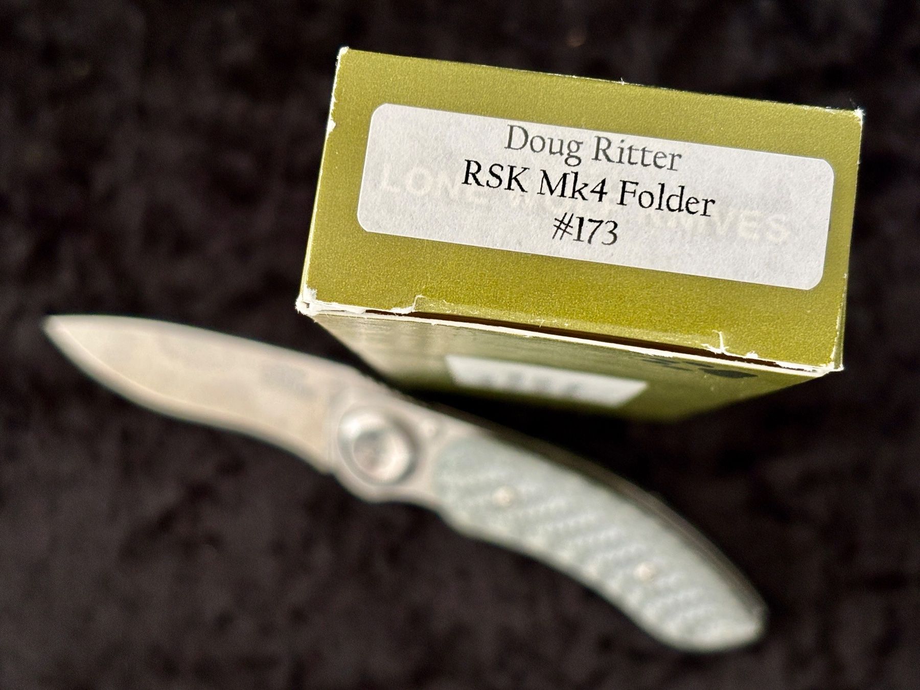 Coltelli tascabile: Doug Ritter RSK MK4 Ltd. #173 – Usato da Frauenkappelen venduto da Doc_Snyder 6