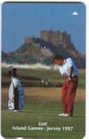 Telefonkarte "Golf". Jersey