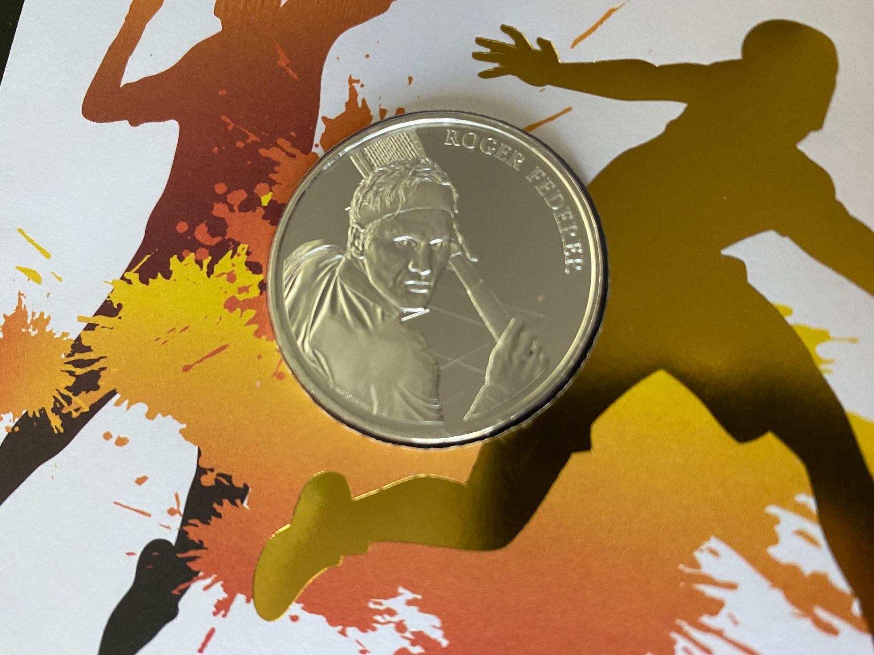 Tutti le monete: Numis Brief 8.8. 2019 mit 20Fr. silber Münze  ROGER FEDERER – Nuovo (secondo la descrizione) da Niederrohrdorf venduto da park5 1