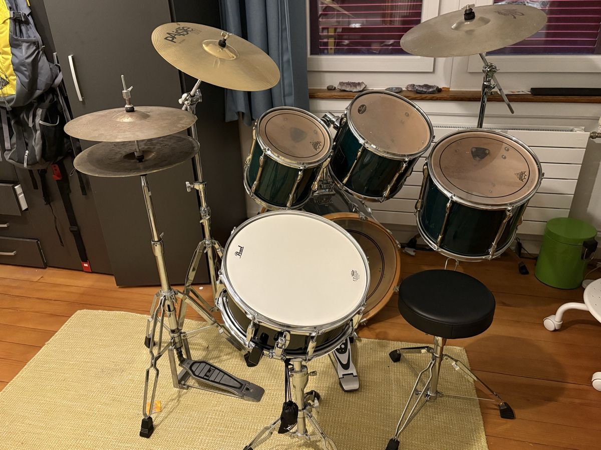 Musikinstrumente: Schlagzeug der Mark Pearl, Export Series – Gebraucht aus Schönenwerd von Qn
