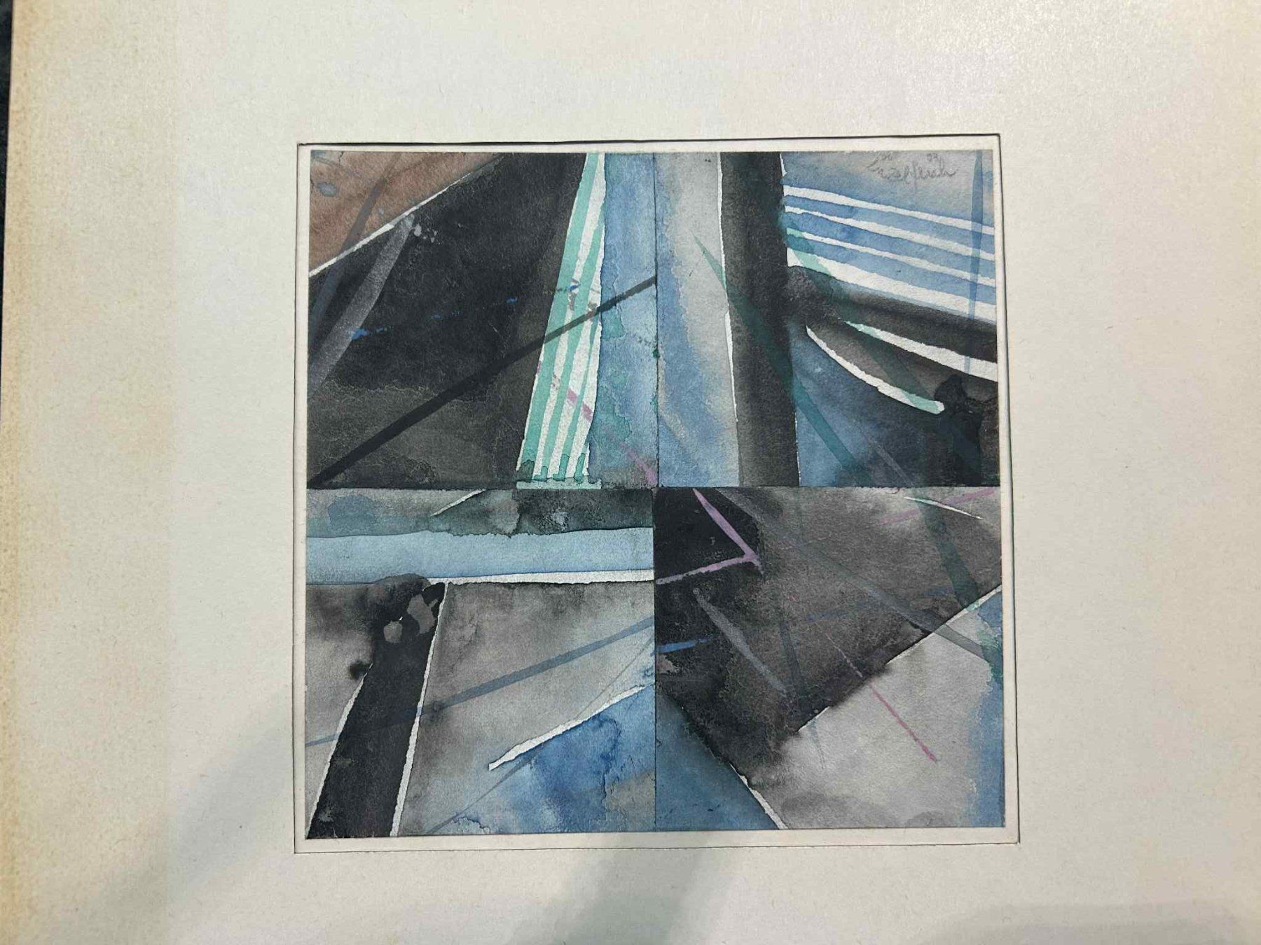 Dipinti: abstraktes Aquarell – Usato da Bern venduto da Flo_Brunner