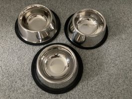 3 Fressnapfs für Hunde