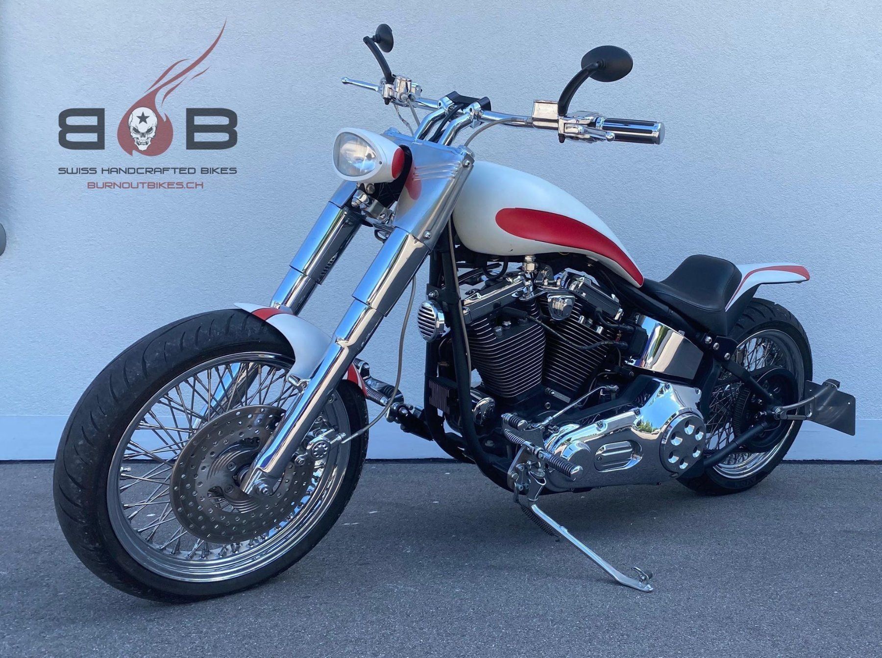 Harley-Davidson Chopper: HARLEY DAVIDSON SOFTAIL EVO CUSTOM – Usato da Sirnach venduto da B.O.B.BIKES 3