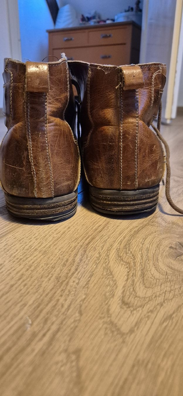 Herrenschuhe: Leder Schuhe Gr 45 Braun – Gebraucht aus Birsfelden von gui_m5m9 2