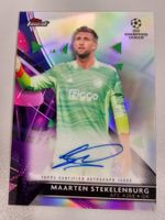 MAARTEN STEKELENBURG 2021-22 Topps Finest UCL Auto Ajax
