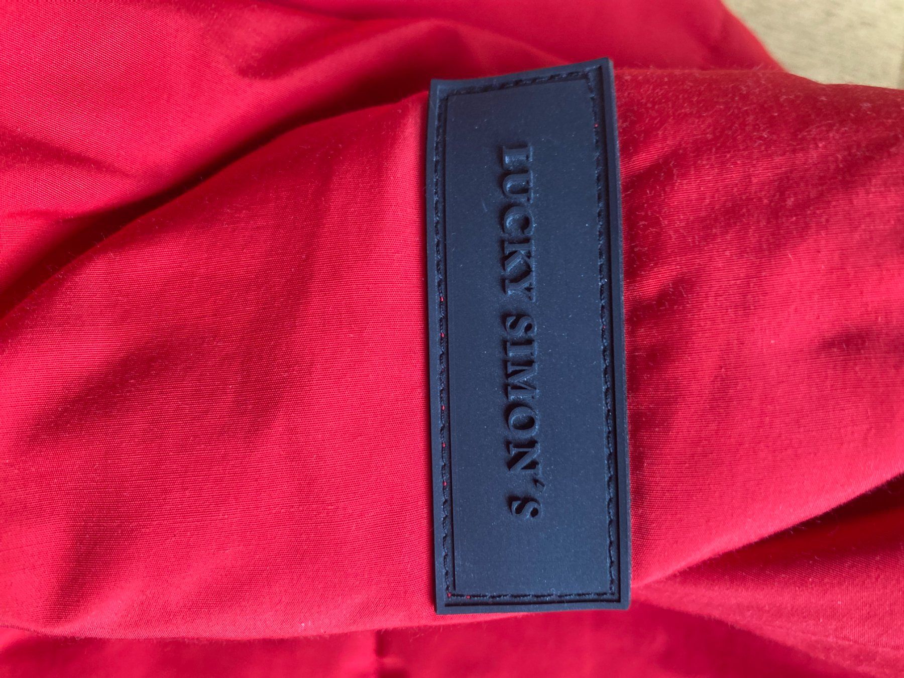Giacche: ROTE LUCKY SIMON’S STEPPJACKE MIT KAPUZE – Nuovo (secondo la descrizione) da Zürich venduto da ilj_b22t