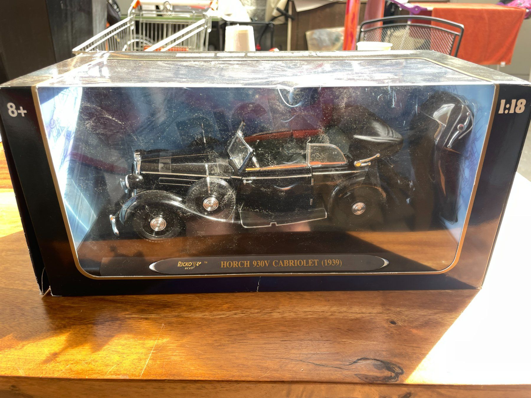 Modellautos: Horch Cabriolet 1939     1:18 – Neu und originalverpackt aus Wohlen AG von Erelpowerline