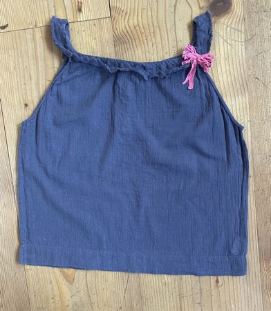 Top d'été en gaze de coton, très bon état - taille 8 ans
