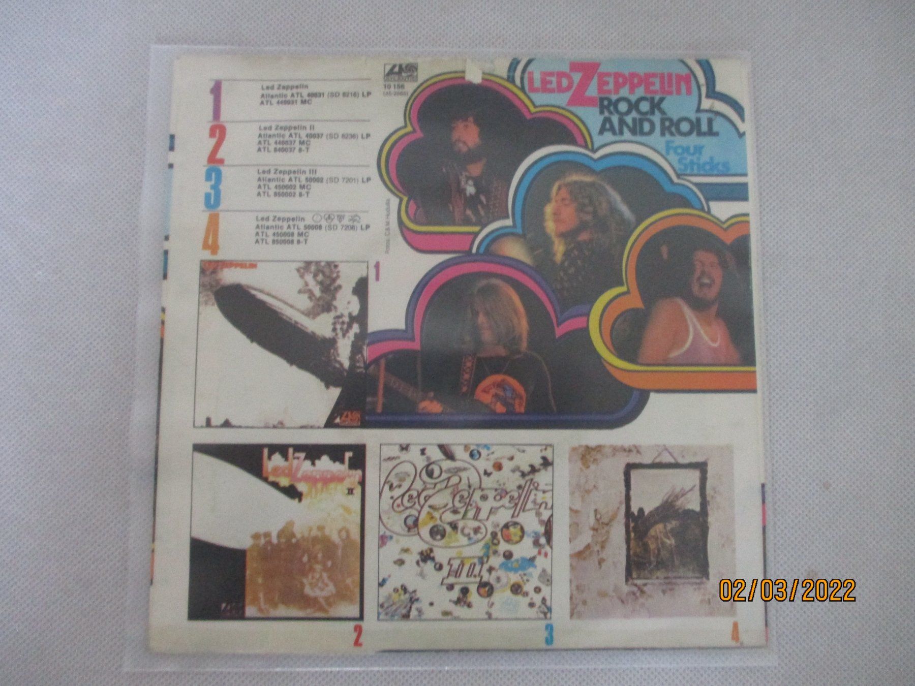 Dischi in vinile: Led Zeppelin – Rock And Roll / Four Sticks – Usato da Liestal venduto da Disc-Point 1