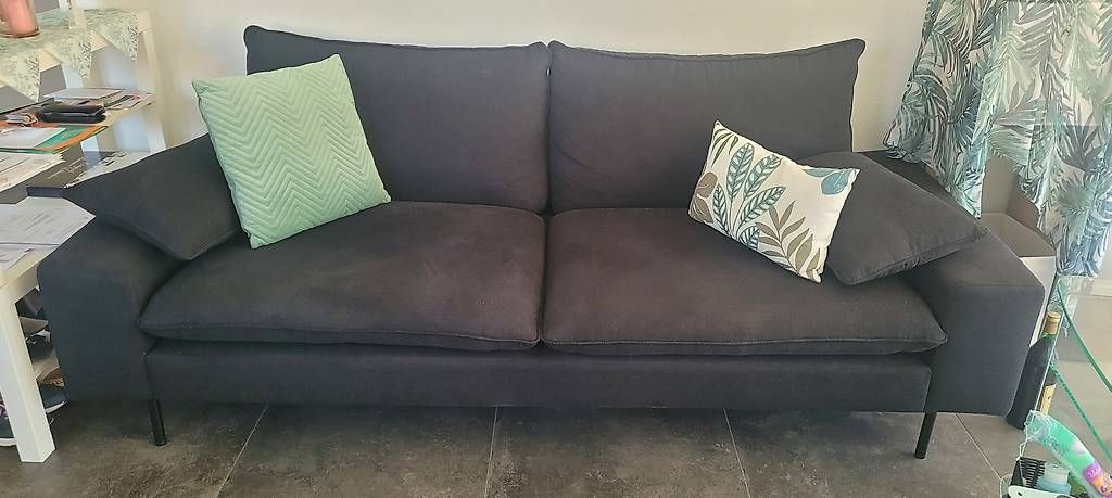 Gonser Sofas: 2er Sofa schwarz – Gebraucht aus Saland von eve_sms2