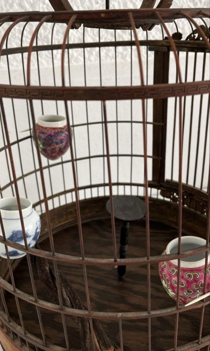 Tutte le decorazioni: schöner, alter, chinesischer Vogelkäfig  – Usato da Wetzikon ZH venduto da seli03 7