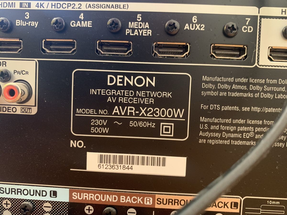 Denon Récepteurs: Netzwerk AV Receiver  – D'occasion à Waldenburg par enrico65 7