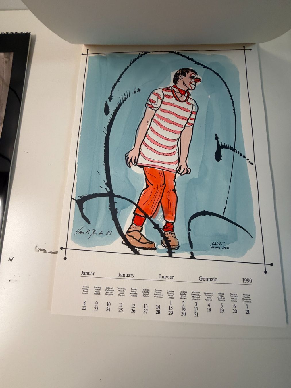 Calendari: Hans M. Zbinden Kalender – Nuovo e nell'imballaggio originale da Meilen venduto da Switcher2 3