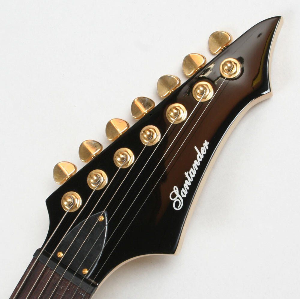 Musikinstrumente: 7 Saiter Heavy St-rat E-Gitarre, Humbucker, solid Black – Neu und originalverpackt aus Lostallo von Guddah78 3