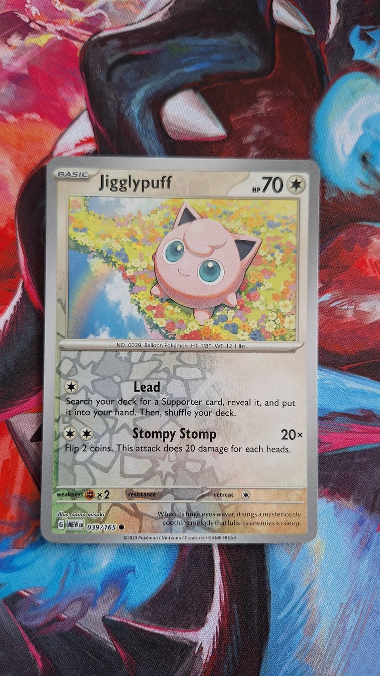 Pokémon Carte collezionabili: Jigglypuff Pummeluff - Reverse Holo - Pokemon Mew 151 – Usato da Altstätten SG venduto da GGsGameshop