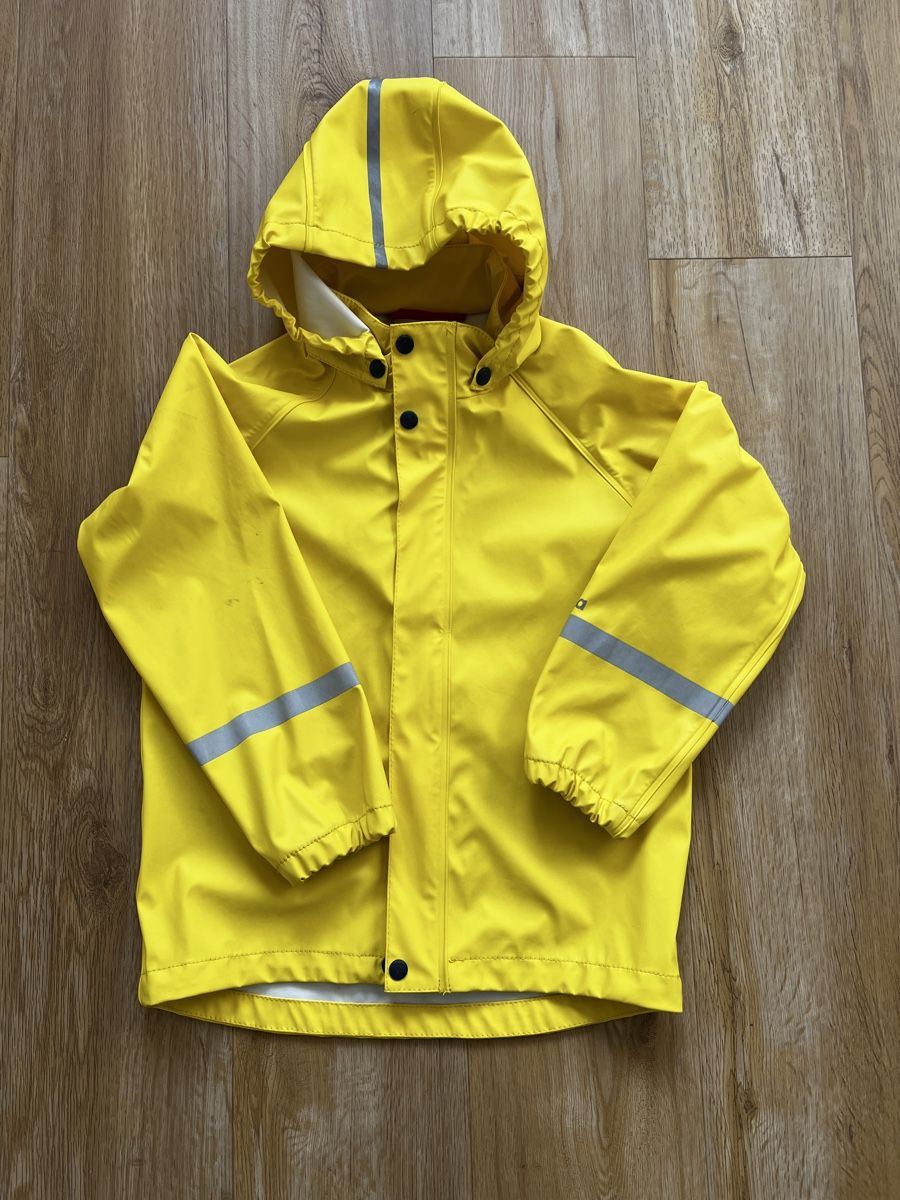 Reima Giacche & Cappotti: Reima Regenjacke, Gr. 128, gelb – Usato da Dietikon venduto da DeathValley