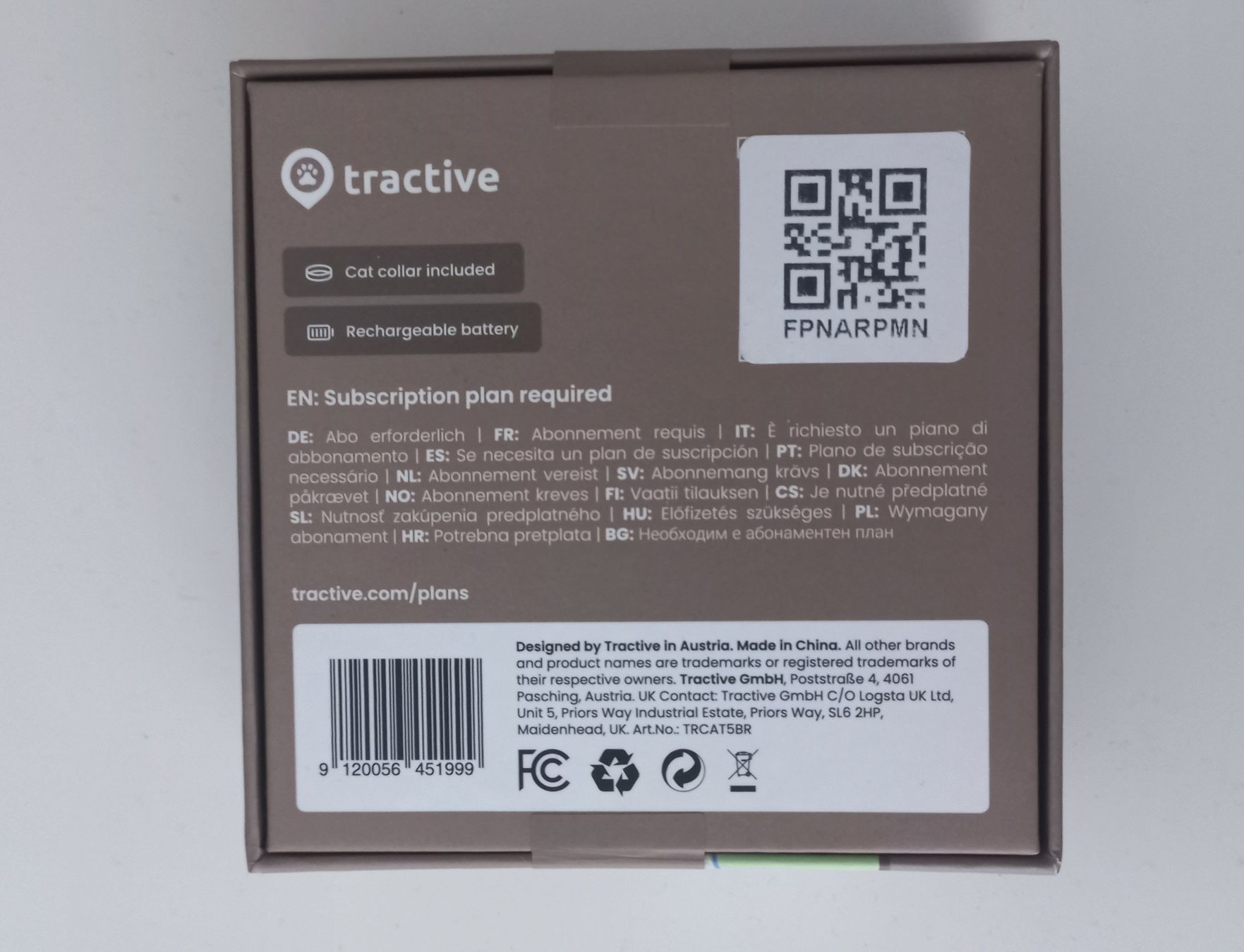 GPS & Strumenti di misurazione: Tractive CAT Mini GPS Tracker mit Halsband neu – Nuovo e nell'imballaggio originale da Recherswil venduto da Frabi29 1