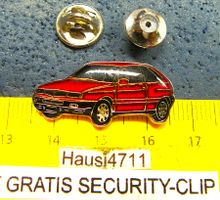 LANCIA AUTO PIN GLASIERT MIT SECURITY-CLIP