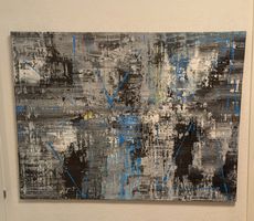 CC ART, CH Künstlerin, Acrylgemälde 60x80cm, auf Leinwand!