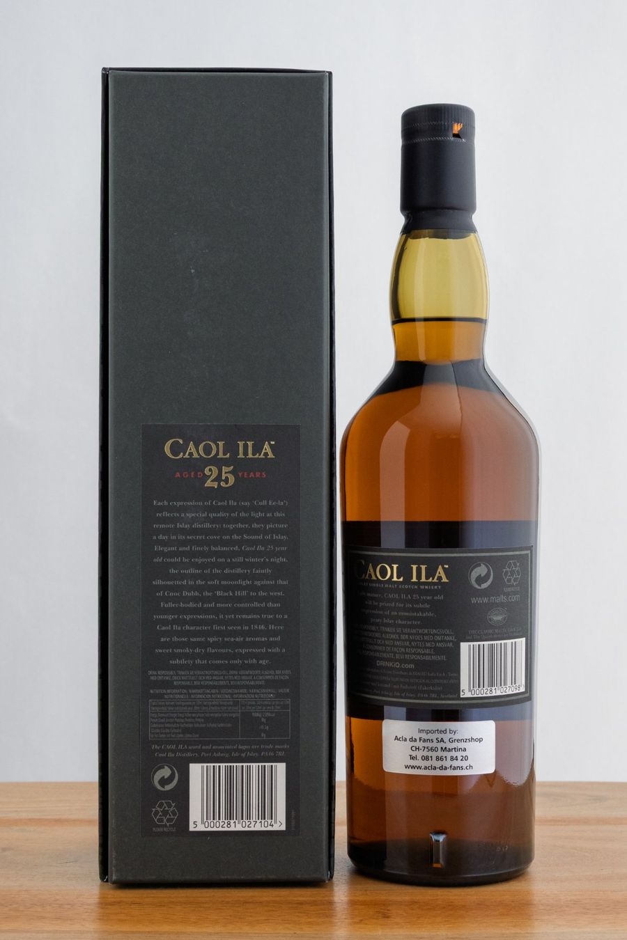 Caol Ila Spirituosen: Caol Ila - 25Y – Neu und originalverpackt aus Zofingen von maltpoint 1