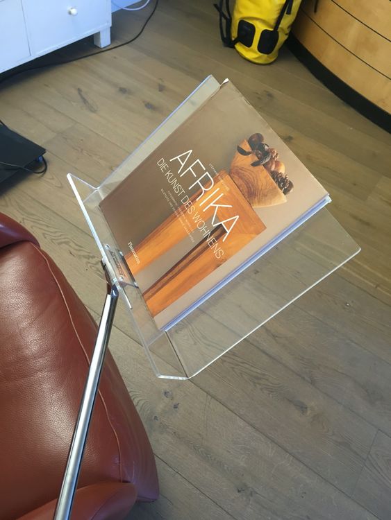 Tablet-Ständer Aus Buche – Verstellbarer Leseständer, Zeichenbrett-Halter, Notenständer, Klappbar