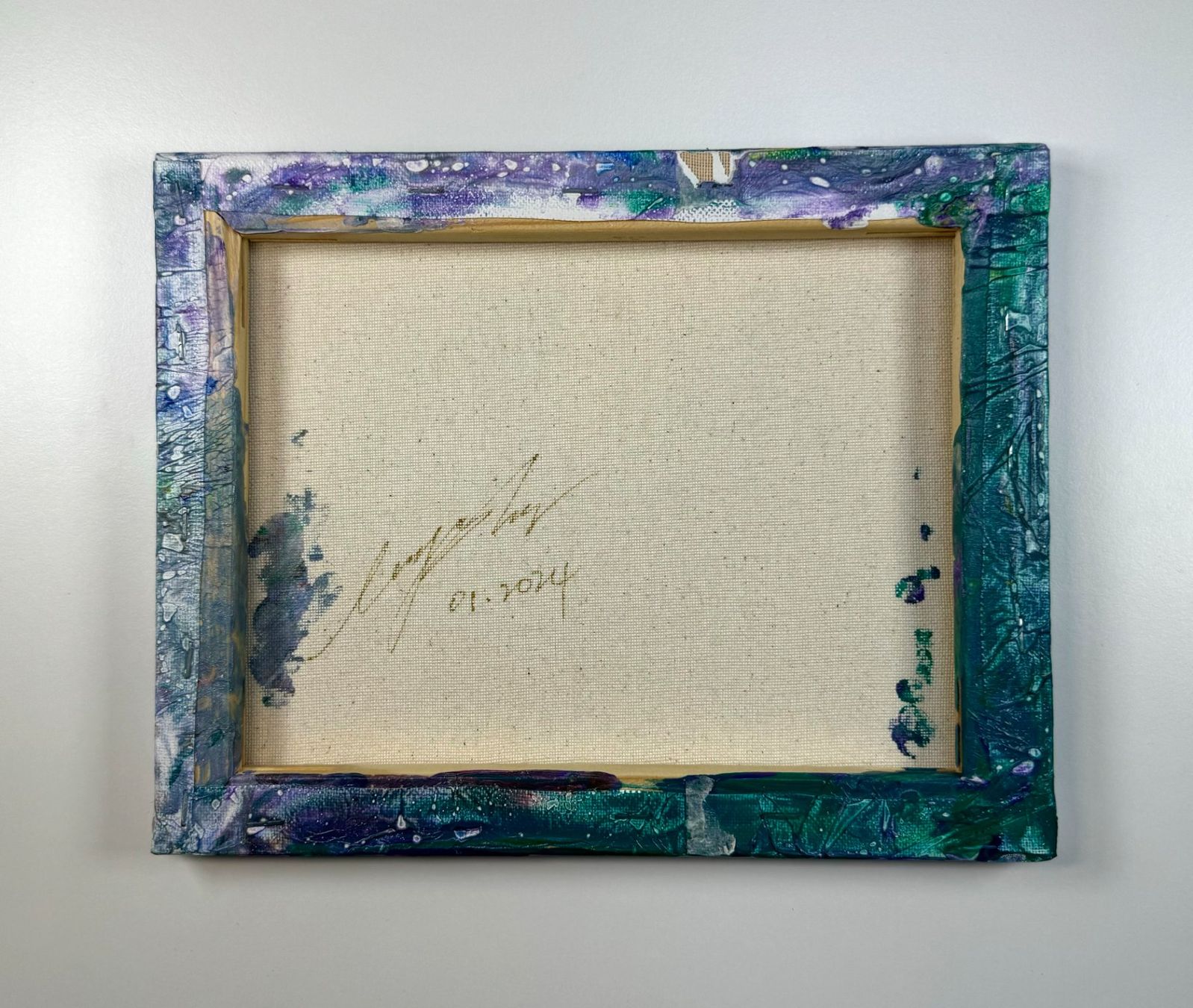 Dipinti: Acryl-Flüssigmalerei, rechteckig – Usato da Schlieren venduto da MayaSheng1983 2
