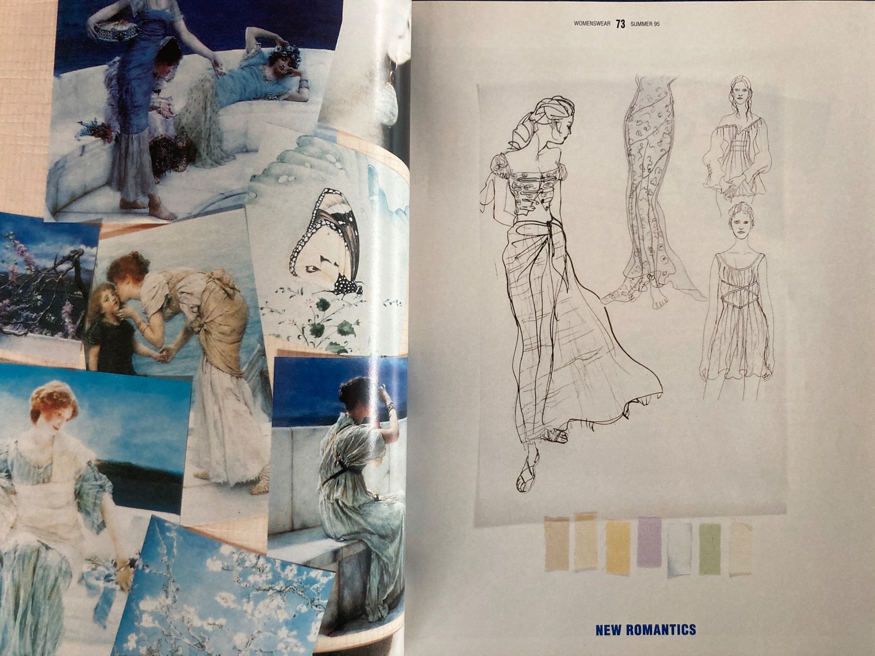 Riviste & Magazine: View Textil Magazine 1994 Trend Mode Design Illustration – Usato da Aarwangen venduto da nemkin61 1