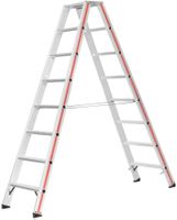 Klapptritt beidseitig 2x4 Stufen Standhöhe 45 cm