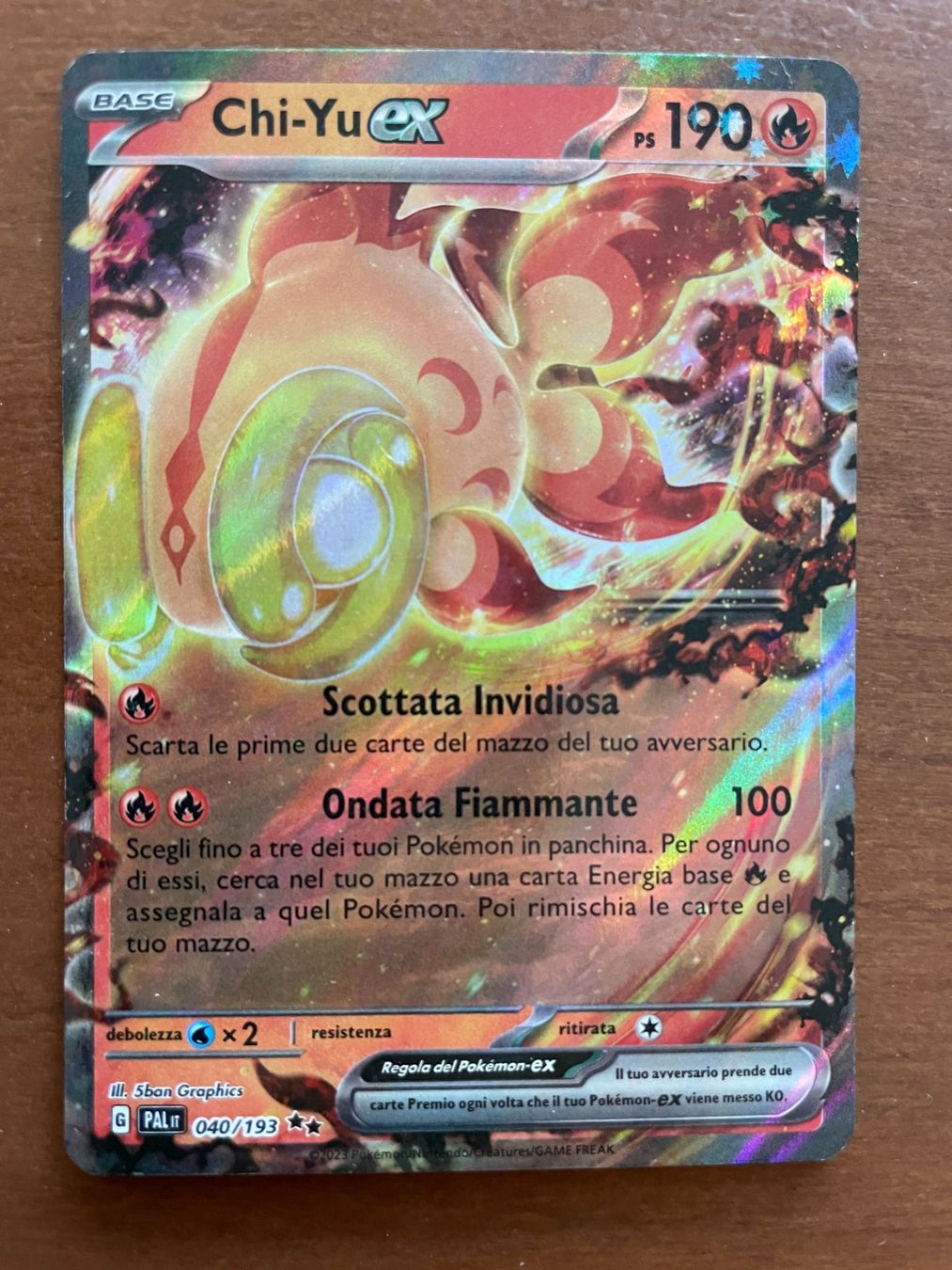 Pokémon Carte collezionabili: Pokemon Chi-Yu eX (Versand gratis) – Nuovo (secondo la descrizione) da Chur venduto da Angerson