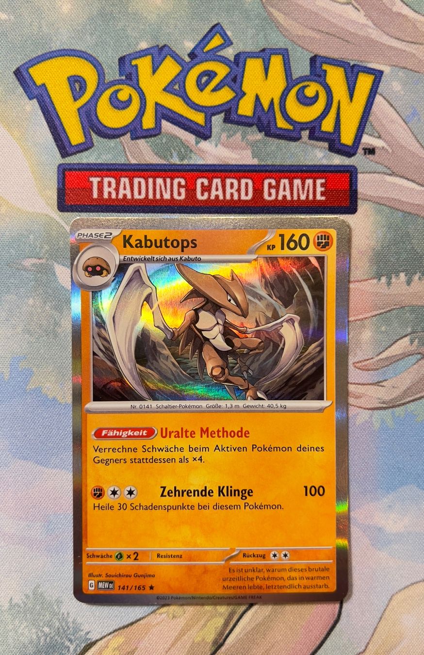 Cartoline: Kabutops Holo (Deck 151) 141/165 – Nuovo (secondo la descrizione) da Sempach venduto da R-G