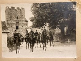 Alte Fotografie Schweizer Militär - Kavallerie um 1900