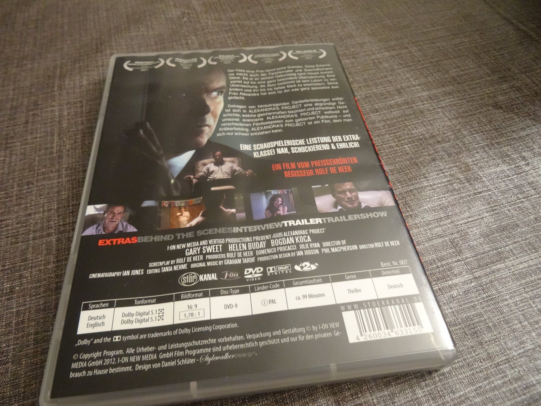 Alle DVDs: DVD Alexandra's Project – Gebraucht aus Olten von Disc-Verkauf 2